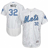 New York Mets #32 Steven Matz White Father's Day Flexbase Stitched Jersey DingZhi,baseball caps,new era cap wholesale,wholesale hats
