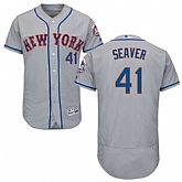 New York Mets #41 Tom Seaver Gray Flexbase Stitched Jersey DingZhi,baseball caps,new era cap wholesale,wholesale hats