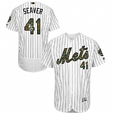 New York Mets #41 Tom Seaver White Memorial Day Flexbase Stitched Jersey DingZhi,baseball caps,new era cap wholesale,wholesale hats