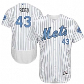 New York Mets #43 Addison Reed White Father's Day Flexbase Stitched Jersey DingZhi,baseball caps,new era cap wholesale,wholesale hats