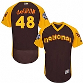 New York Mets #48 Jacob deGrom Brown 2016 MLB All Star Game Flexbase Batting Practice Player Stitched Jersey DingZhi,baseball caps,new era cap wholesale,wholesale hats