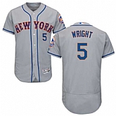 New York Mets #5 David Wright Gray Flexbase Stitched Jersey DingZhi,baseball caps,new era cap wholesale,wholesale hats