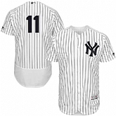 New York Yankees #11 Brett Gardner White Flexbase Stitched Jersey DingZhi,baseball caps,new era cap wholesale,wholesale hats