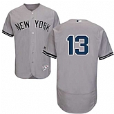 New York Yankees #13 Alex Rodriguez Gray Flexbase Stitched Jersey DingZhi,baseball caps,new era cap wholesale,wholesale hats