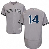 New York Yankees #14 Starlin Castro Gray Flexbase Stitched Jersey DingZhi,baseball caps,new era cap wholesale,wholesale hats