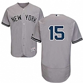 New York Yankees #15 Thurman Munson Gray Flexbase Stitched Jersey DingZhi,baseball caps,new era cap wholesale,wholesale hats