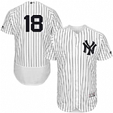 New York Yankees #18 Don Larsen White Flexbase Stitched Jersey DingZhi,baseball caps,new era cap wholesale,wholesale hats