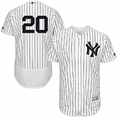 New York Yankees #20 Jorge Posada White Flexbase Stitched Jersey DingZhi,baseball caps,new era cap wholesale,wholesale hats