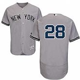 New York Yankees #28 Joe Girardi Gray Flexbase Stitched Jersey DingZhi,baseball caps,new era cap wholesale,wholesale hats
