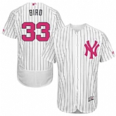 New York Yankees #33 Greg Bird White Mother's Day Flexbase Stitched Jersey DingZhi,baseball caps,new era cap wholesale,wholesale hats