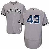 New York Yankees #43 Austin Romine Gray Flexbase Stitched Jersey DingZhi,baseball caps,new era cap wholesale,wholesale hats