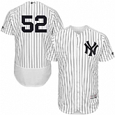 New York Yankees #52 CC Sabathia White Flexbase Stitched Jersey DingZhi,baseball caps,new era cap wholesale,wholesale hats