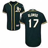 Oakland Athletics #17 Yonder Alonso Green Flexbase Stitched Jersey DingZhi,baseball caps,new era cap wholesale,wholesale hats