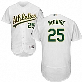 Oakland Athletics #25 Mark McGwire White Flexbase Stitched Jersey DingZhi,baseball caps,new era cap wholesale,wholesale hats