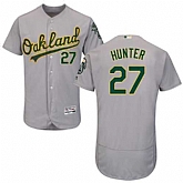 Oakland Athletics #27 Catfish Hunter Gray Flexbase Stitched Jersey DingZhi,baseball caps,new era cap wholesale,wholesale hats