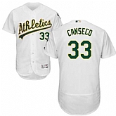 Oakland Athletics #33 Jose Canseco White Flexbase Stitched Jersey DingZhi,baseball caps,new era cap wholesale,wholesale hats