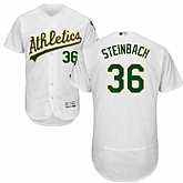 Oakland Athletics #36 Terry Steinbach White Flexbase Stitched Jersey DingZhi,baseball caps,new era cap wholesale,wholesale hats