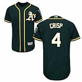 Oakland Athletics #4 Coco Crisp Green Flexbase Stitched Jersey DingZhi,baseball caps,new era cap wholesale,wholesale hats