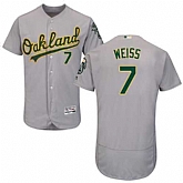 Oakland Athletics #7 Walt Weiss Gray Flexbase Stitched Jersey DingZhi,baseball caps,new era cap wholesale,wholesale hats