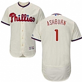 Philadelphia Phillies #1 Richie Ashburn Cream Flexbase Stitched Jersey DingZhi,baseball caps,new era cap wholesale,wholesale hats