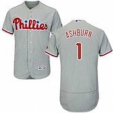 Philadelphia Phillies #1 Richie Ashburn Gray Flexbase Stitched Jersey DingZhi,baseball caps,new era cap wholesale,wholesale hats