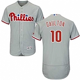 Philadelphia Phillies #10 Darren Daulton Gray Flexbase Stitched Jersey DingZhi,baseball caps,new era cap wholesale,wholesale hats