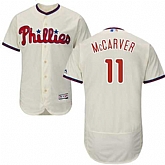Philadelphia Phillies #11 Tim McCarver Cream Flexbase Stitched Jersey DingZhi,baseball caps,new era cap wholesale,wholesale hats
