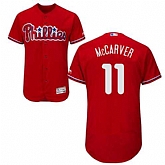 Philadelphia Phillies #11 Tim McCarver Red Flexbase Stitched Jersey DingZhi,baseball caps,new era cap wholesale,wholesale hats