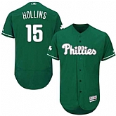 Philadelphia Phillies #15 Dave Hollins Green Celtic Flexbase Stitched Jersey DingZhi,baseball caps,new era cap wholesale,wholesale hats