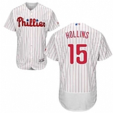 Philadelphia Phillies #15 Dave Hollins White Flexbase Stitched Jersey DingZhi,baseball caps,new era cap wholesale,wholesale hats
