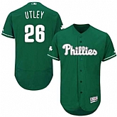 Philadelphia Phillies #26 Chase Utley Green Celtic Flexbase Stitched Jersey DingZhi,baseball caps,new era cap wholesale,wholesale hats