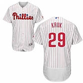 Philadelphia Phillies #29 John Kruk White Flexbase Stitched Jersey DingZhi,baseball caps,new era cap wholesale,wholesale hats