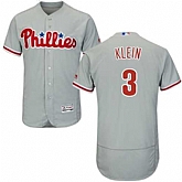 Philadelphia Phillies #3 Phil Klein Gray Flexbase Stitched Jersey DingZhi,baseball caps,new era cap wholesale,wholesale hats