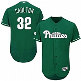 Philadelphia Phillies #32 Steve Carlton Green Celtic Flexbase Stitched Jersey DingZhi,baseball caps,new era cap wholesale,wholesale hats