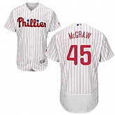 Philadelphia Phillies #45 Tug McGraw White Flexbase Stitched Jersey DingZhi,baseball caps,new era cap wholesale,wholesale hats