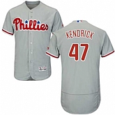 Philadelphia Phillies #47 Howie Kendrick Gray Flexbase Stitched Jersey DingZhi,baseball caps,new era cap wholesale,wholesale hats