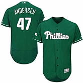 Philadelphia Phillies #47 Larry Anderson Green Celtic Flexbase Stitched Jersey DingZhi,baseball caps,new era cap wholesale,wholesale hats