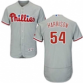 Philadelphia Phillies #54 Matt Harrison Gray Flexbase Stitched Jersey DingZhi,baseball caps,new era cap wholesale,wholesale hats