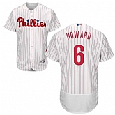 Philadelphia Phillies #6 Ryan Howard White Flexbase Stitched Jersey DingZhi,baseball caps,new era cap wholesale,wholesale hats