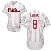 Philadelphia Phillies #8 Juan Samuel White Flexbase Stitched Jersey DingZhi,baseball caps,new era cap wholesale,wholesale hats