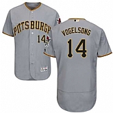 Pittsburgh Pirates #14 Ryan Vogelsong Gray Flexbase Stitched Jersey DingZhi,baseball caps,new era cap wholesale,wholesale hats
