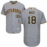 Pittsburgh Pirates #18 Jon Niese Gray Flexbase Stitched Jersey DingZhi,baseball caps,new era cap wholesale,wholesale hats