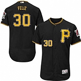 Pittsburgh Pirates #30 Neftali Feliz Black Flexbase Stitched Jersey DingZhi,baseball caps,new era cap wholesale,wholesale hats