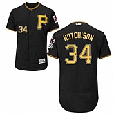 Pittsburgh Pirates #34 Drew Hutchison Black Flexbase Stitched Jersey DingZhi,baseball caps,new era cap wholesale,wholesale hats