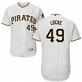 Pittsburgh Pirates #49 Jeff Locke White Flexbase Stitched Jersey DingZhi,baseball caps,new era cap wholesale,wholesale hats