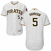 Pittsburgh Pirates #5 Josh Harrison White Flexbase Stitched Jersey DingZhi,baseball caps,new era cap wholesale,wholesale hats
