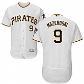 Pittsburgh Pirates #9 Bill Mazeroski White Flexbase Stitched Jersey DingZhi,baseball caps,new era cap wholesale,wholesale hats