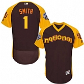 San Diego Padres #1 Ozzie Smith Brown 2016 MLB All Star Game Flexbase Batting Practice Player Stitched Jersey DingZhi,baseball caps,new era cap wholesale,wholesale hats
