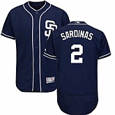 San Diego Padres #2 Luis Sardinas Navy Flexbase Stitched Jersey DingZhi,baseball caps,new era cap wholesale,wholesale hats