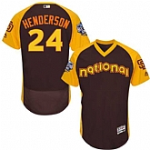 San Diego Padres #24 Rickey Henderson Brown 2016 MLB All Star Game Flexbase Batting Practice Player Stitched Jersey DingZhi,baseball caps,new era cap wholesale,wholesale hats